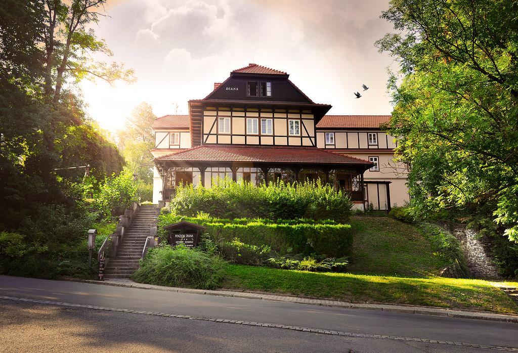 Penzion Diana Teplice nad Becvou Exterior photo