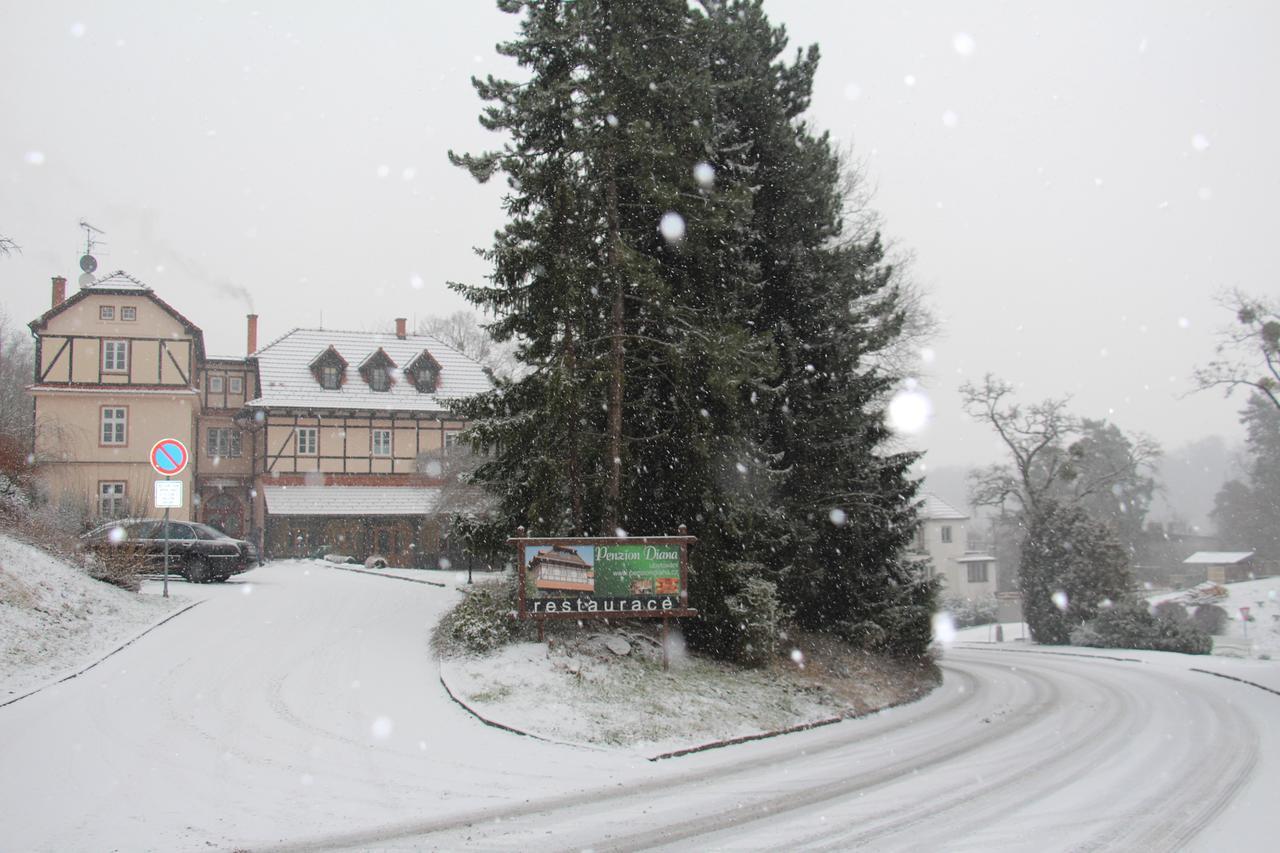 Penzion Diana Teplice nad Becvou Exterior photo